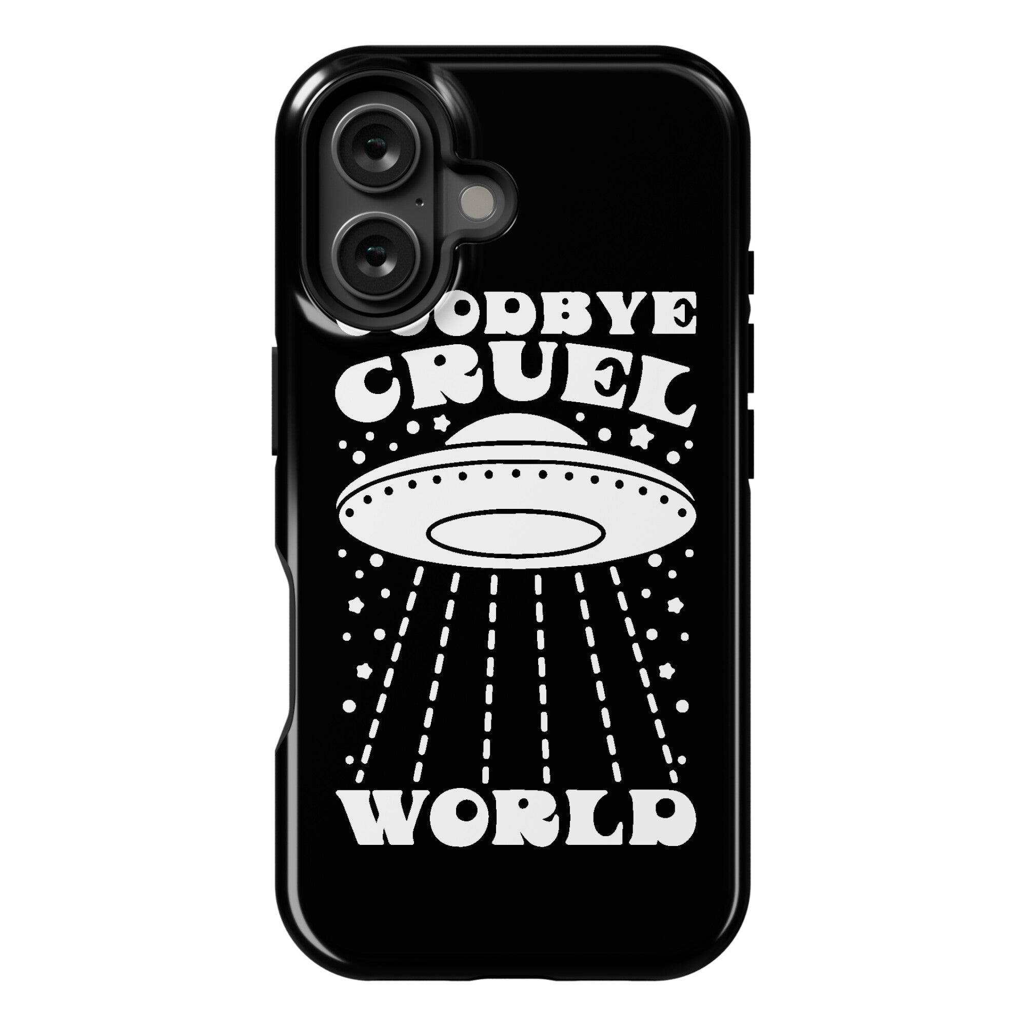 Goodbye Cruel World Phone Case